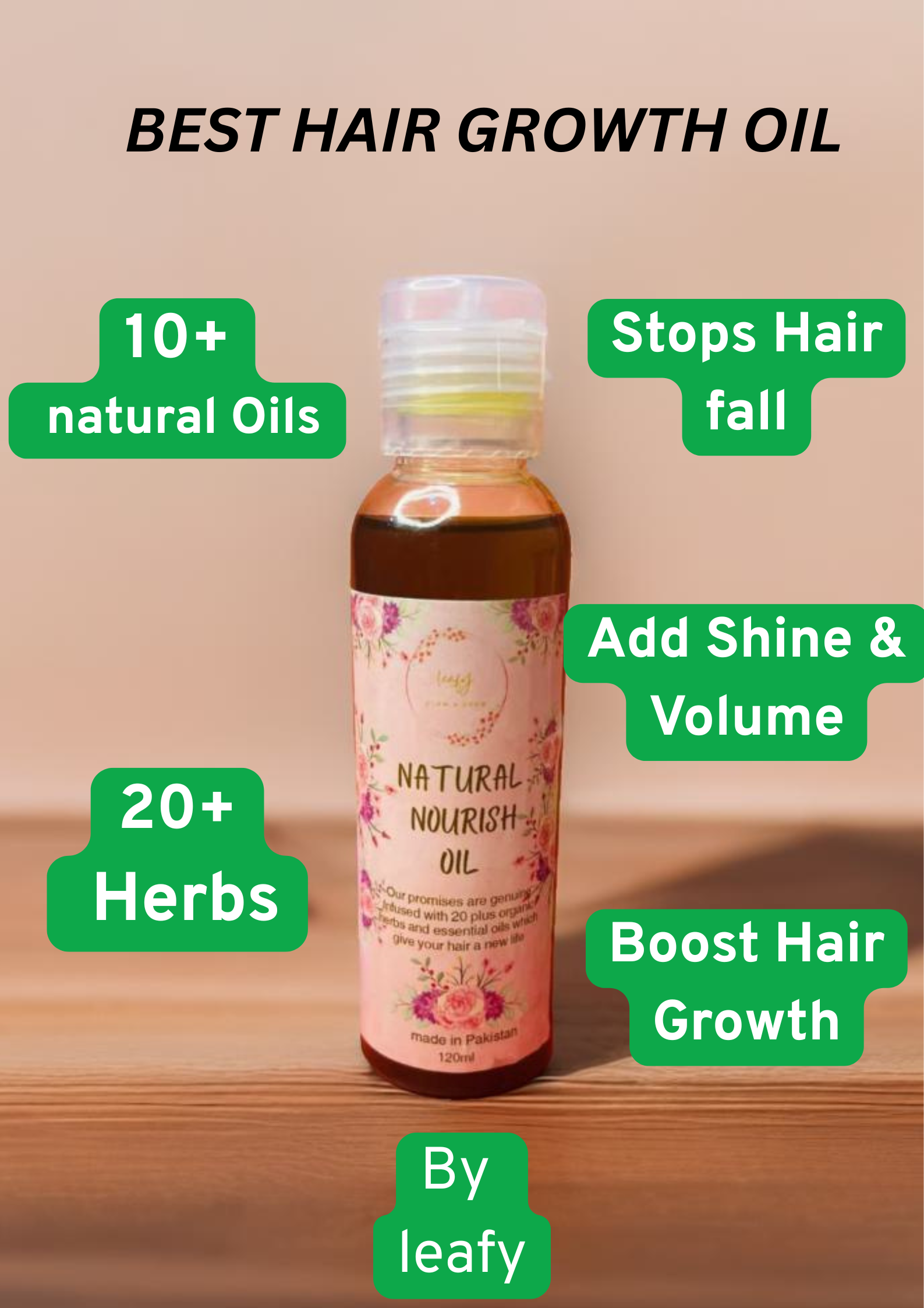NATURAL NOURISH OIL BY LEAFY